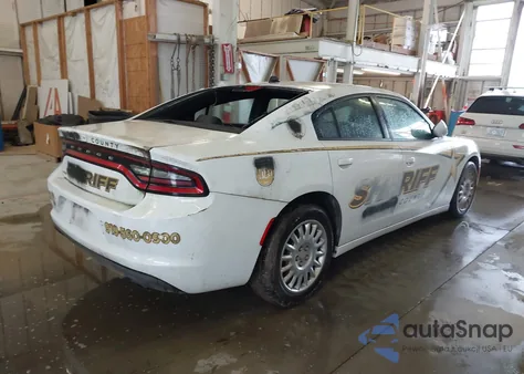 2018 Dodge Charger Police Awd из США, поврежденный, VIN 2C3CDXKT4JH198374